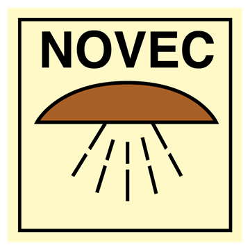 NOVEC IMO Sign brandkontroll