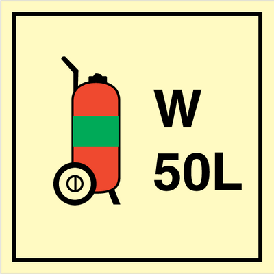 Hjulbrandsläckare W 50L