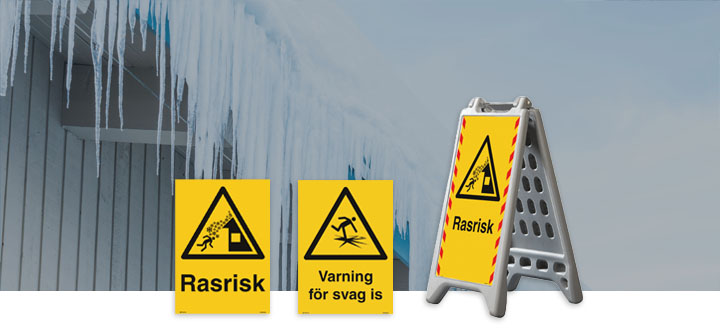 Rasrisk och fallande is